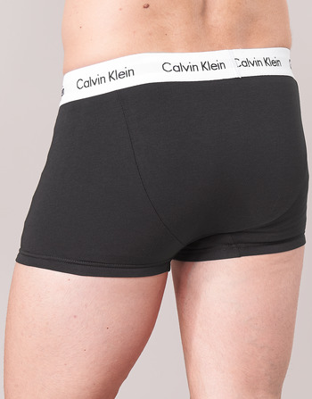 Calvin Klein Jeans COTTON STRECH LOW RISE TRUNK X 3 Zwart