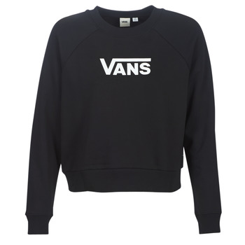 Textiel Dames Sweaters / Sweatshirts Vans FLYING V FT BOXY CREW Zwart