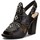 Schoenen Dames Sandalen / Open schoenen Bronx SCORPIO SLINGBACK ZWART Zwart
