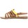 Schoenen Dames Sandalen / Open schoenen Chattawak sandales 7-SHIRLEY Camel/Jaune Bruin