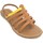 Schoenen Dames Sandalen / Open schoenen Chattawak sandales 7-SHIRLEY Camel/Jaune Bruin