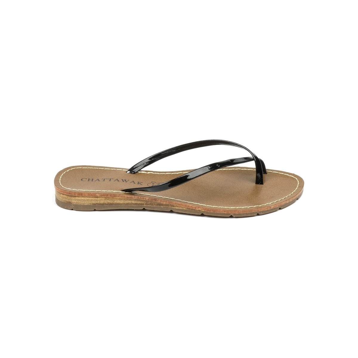 Schoenen Dames Sandalen / Open schoenen Chattawak sandales 7-RIADE Noir Zwart