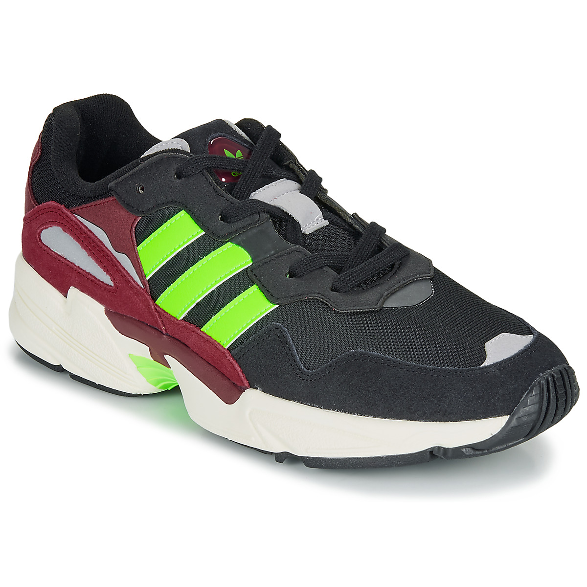 Schoenen Heren Lage sneakers adidas Originals YUNG-96 Zwart / Groen