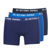 Ondergoed Heren Boxershorts G-Star Raw CLASSIC TRUNK CLR 3 PACK Zwart / Marine / Blauw
