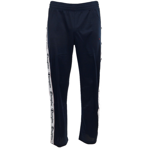Textiel Heren Broeken / Pantalons Champion Straight Hem Pants Men's Blauw