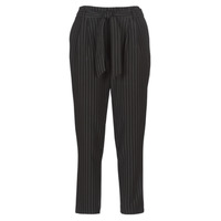 Textiel Dames 5 zakken broeken Betty London LAALIA Zwart / Wit