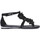 Schoenen Dames Sandalen / Open schoenen Sono Italiana CROSTA NERO Zwart