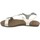Schoenen Dames Sandalen / Open schoenen Amoa sandales SANARY Blanc/Argent Wit