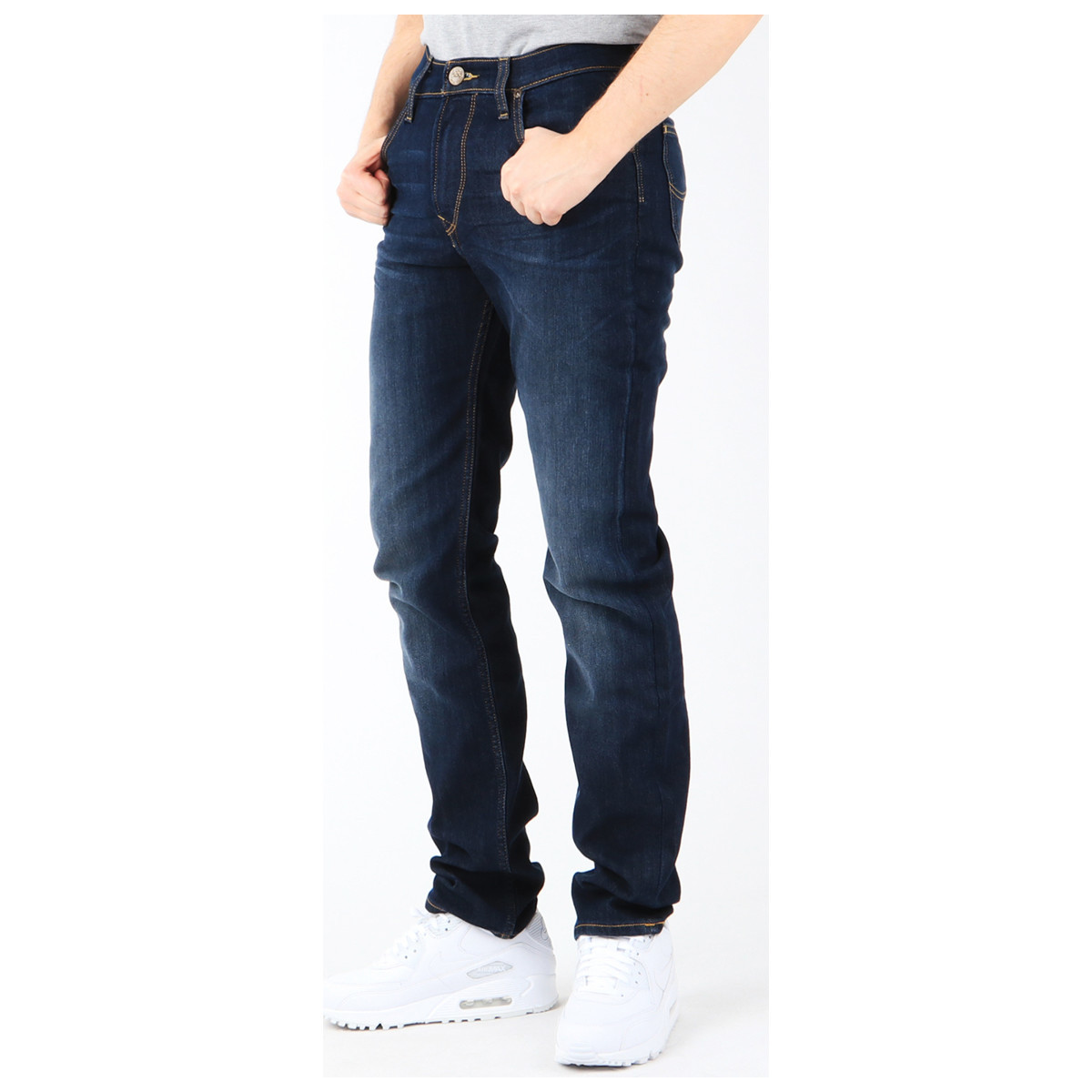 Textiel Heren Skinny jeans Lee Luke Deep Shadow L719YQDP Blauw