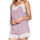 Textiel Dames Pyjama's / nachthemden Admas Pyjama Soft Crepe paars Violet