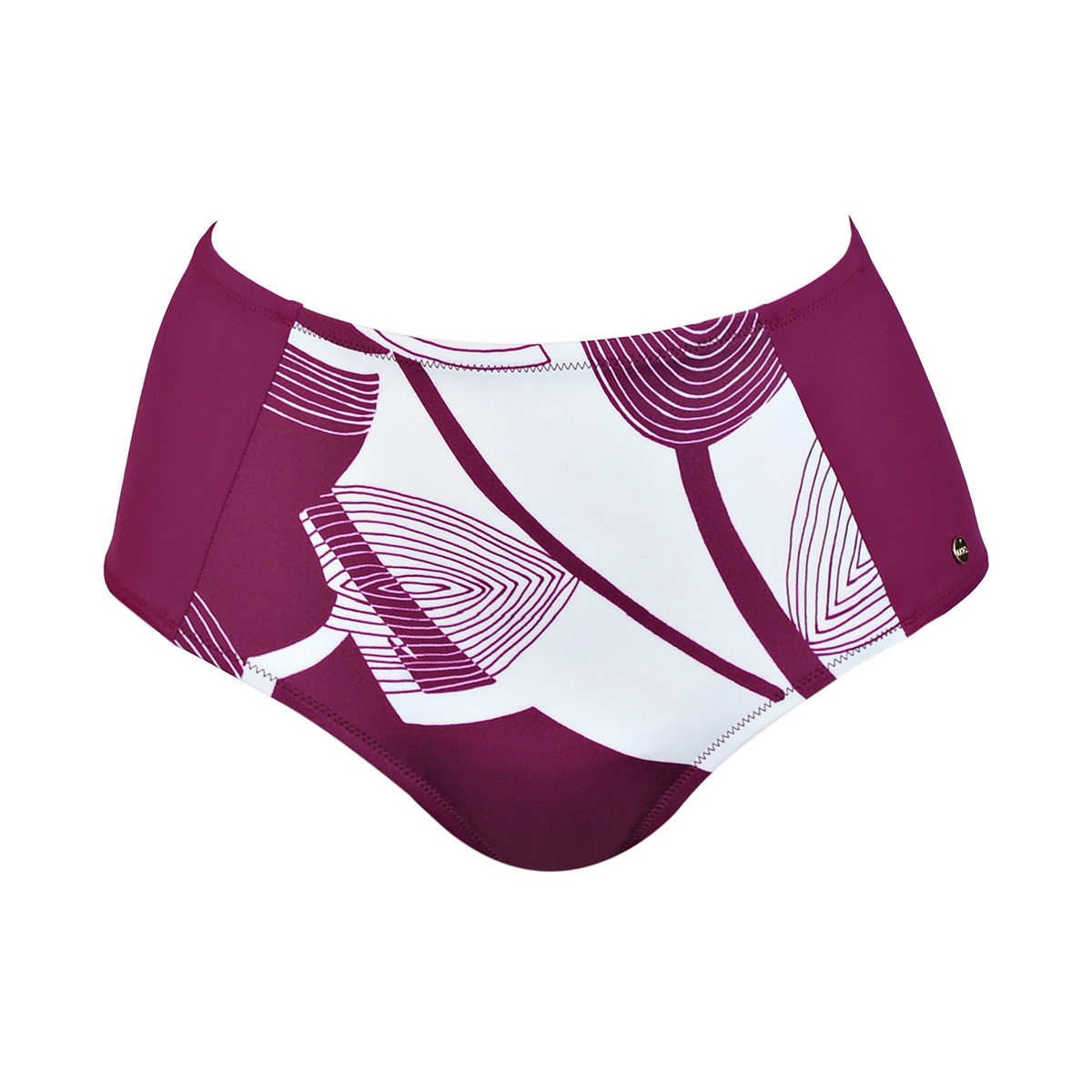 Textiel Dames Bikinibroekjes- en tops Lisca Hoge taille zwemkleding kousen Karpathos Rood