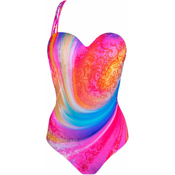 Textiel Dames Badpak Luna 1-delig zwempak Rainbow Groene