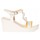 Schoenen Dames Sandalen / Open schoenen Cassis Côte d'Azur Sandales Orso Blanc Wit