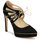 Schoenen Dames pumps Moschino MA1004 Zwart - goud
