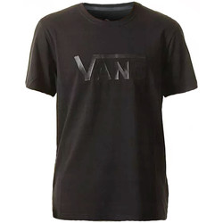 Textiel Heren T-shirts korte mouwen Vans Ap M Flying VS Tee Zwart