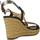 Schoenen Dames Sandalen / Open schoenen Geox D SOLEIL Zwart