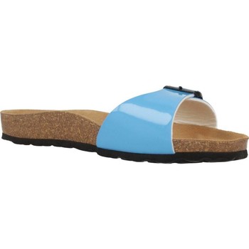Schoenen Dames Leren slippers Antonio Miro 316601 Blauw