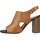 Schoenen Dames Sandalen / Open schoenen Geox D AUDALIES HIGH SAND Bruin