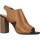 Schoenen Dames Sandalen / Open schoenen Geox D AUDALIES HIGH SAND Bruin