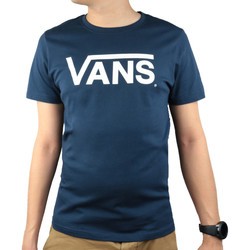 Textiel Heren T-shirts korte mouwen Vans Ap M Flying VS Tee Blauw