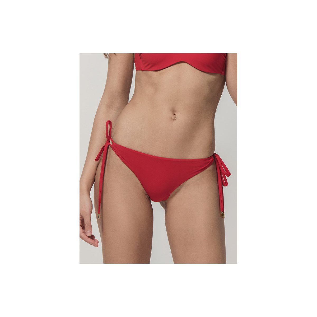 Textiel Dames Bikinibroekjes- en tops Luna Braziliaanse zwemkleding kousen Blue Sense  Splendida rood Rood