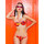 Textiel Dames Bikinibroekjes- en tops Luna Bandeau zwempak topje Broadway  Splendida rood Rood