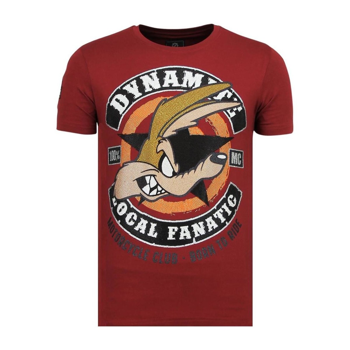 Textiel Heren T-shirts korte mouwen Local Fanatic Dynamite Coyote Party B Rood