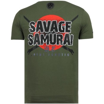 Local Fanatic Savage Samurai Print G Groen