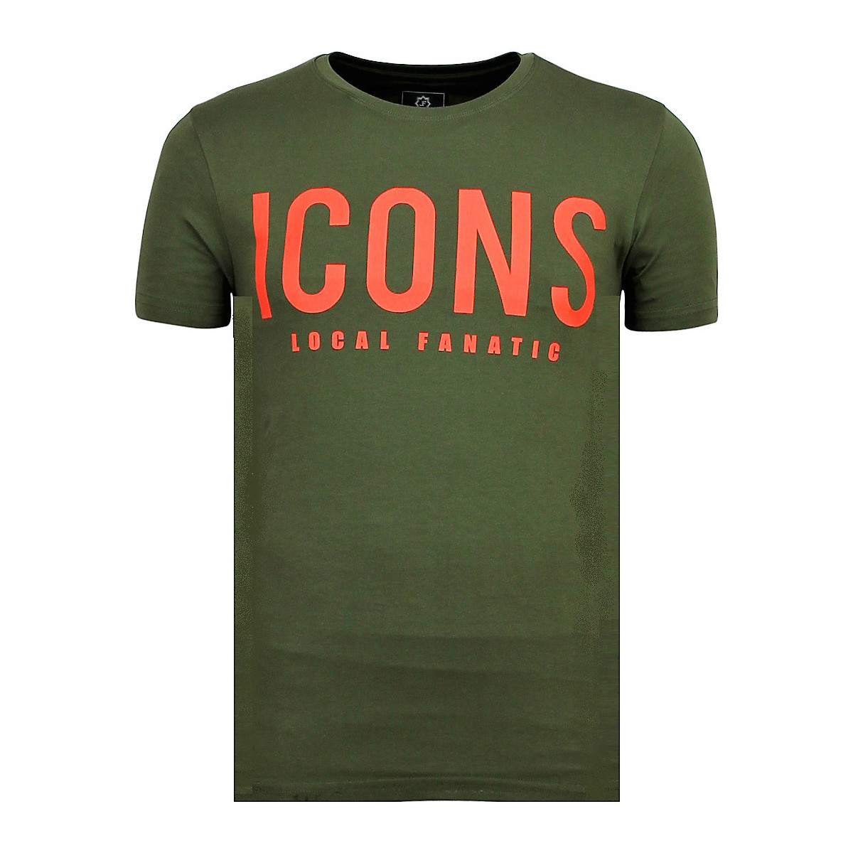 Textiel Heren T-shirts korte mouwen Local Fanatic ICONS Grappige G Groen