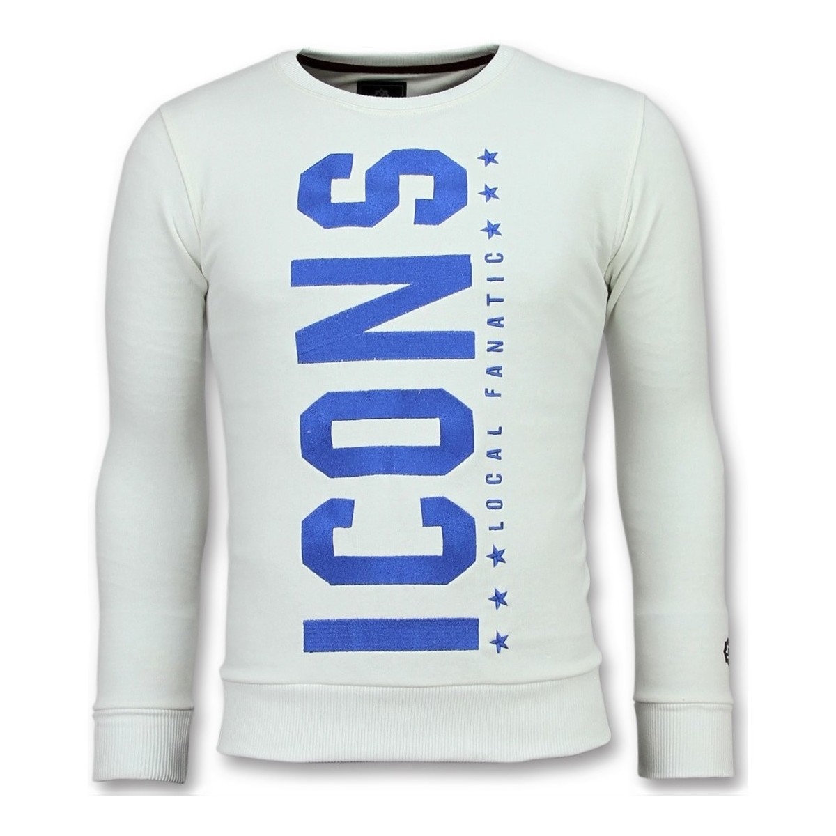 Textiel Heren Sweaters / Sweatshirts Local Fanatic ICONS Vertical W Wit