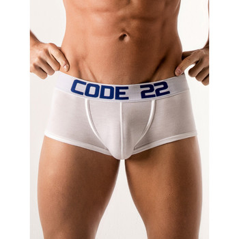 Ondergoed Heren Boxershorts Code 22 Shorty Basic Code22 Wit