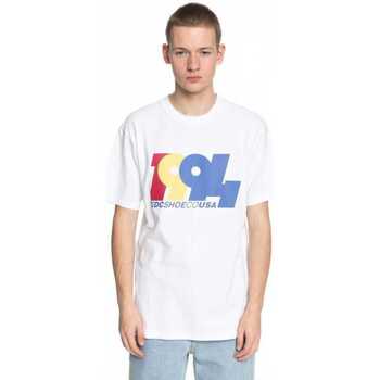 Textiel Heren T-shirts & Polo’s DC Shoes Graduate in 94  m Wit