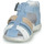 Schoenen Jongens Sandalen / Open schoenen GBB BYZANTE Blauw / Grijs