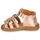 Schoenen Meisjes Sandalen / Open schoenen GBB CARETTE Roze / Goud