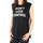 Textiel Dames T-shirts korte mouwen Lee T-shirt  Muscle Tank Black L42CPB01 Zwart