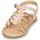 Schoenen Meisjes Sandalen / Open schoenen Citrouille et Compagnie MAYANA Roze / Goud