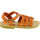 Schoenen Heren Sandalen / Open schoenen Attica Sandals PERSEPHONE CALF ORANGE Oranje