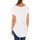 Textiel Dames T-shirts met lange mouwen Met 10DMT0277-J1253-0001 Wit
