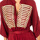 Textiel Dames Lange jurken La Martina LWDG30-06073 Rood