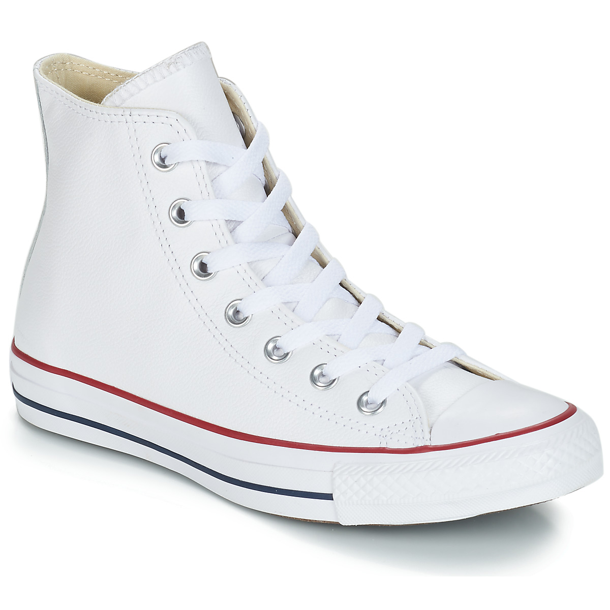 Converse Chuck Taylor All Star Hi Hoge sneakers - Leren Sneaker - Dames - Wit - Maat 36,5