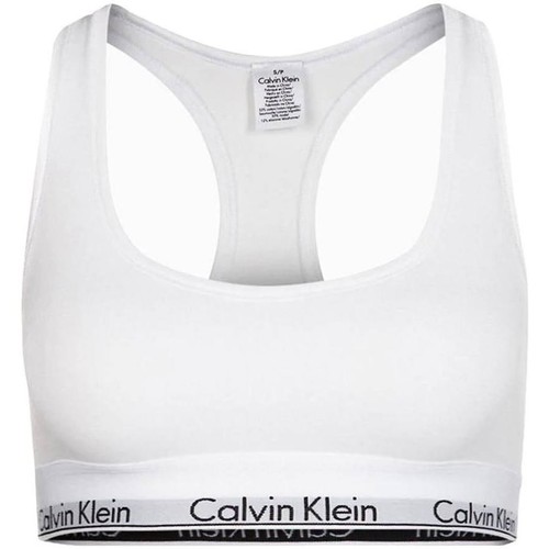Textiel Dames Sport BH's Calvin Klein Jeans  Wit
