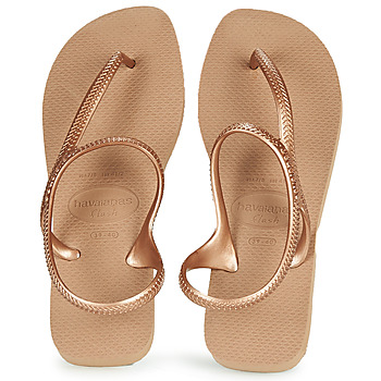 Schoenen Dames Sandalen / Open schoenen Havaianas FLASH URBAN Roze / Goud