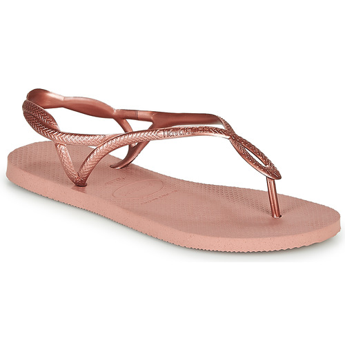 Schoenen Dames Sandalen / Open schoenen Havaianas LUNA Roze / Goud