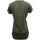 Textiel Dames T-shirts korte mouwen Tcqb Tee shirt Y-0008 Vert Groen