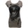 Textiel Dames T-shirts korte mouwen Rich & Royal Rich&Royal Tee shirt Visages Gris 13Q466 Grijs