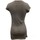 Textiel Dames T-shirts korte mouwen Rich & Royal Rich&Royal Tee shirt Visages Gris 13Q466 Grijs