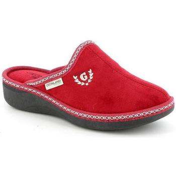 Schoenen Dames Leren slippers Grunland DSG-CI0834 Violet