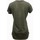 Textiel Dames T-shirts korte mouwen Tcqb Tee shirt Y-0029 Vert Groen