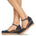 Schoenen Dames Sandalen / Open schoenen Tommy Hilfiger BASIC CLOSED TOE MID WEDGE Blauw