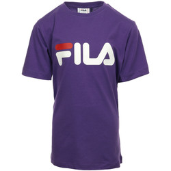Textiel Meisjes T-shirts korte mouwen Fila Kids Classic Logo Tee 